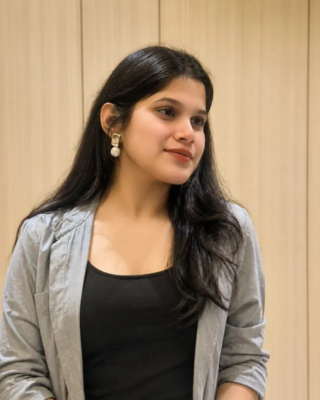 Anisha Joshi at work in Dubai